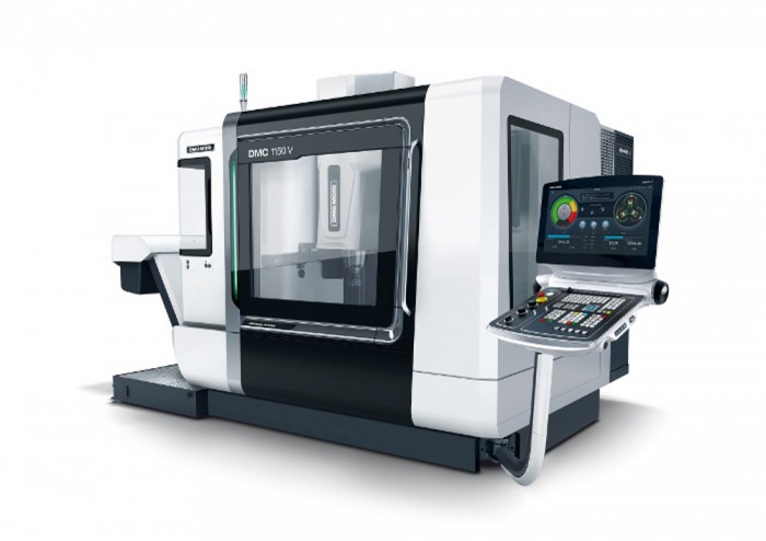 DMC 1150 V – up to 1,500 kg, 700 mm Y-travel and SK50 spindle with 303 Nm
