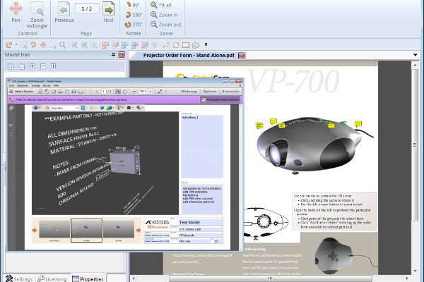 3D CAD data authoring and publishing: KISTERS 3DViewStation V2014.2