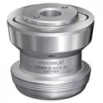 Clamping pin of the quick-change pallet system with integrated gauge balance