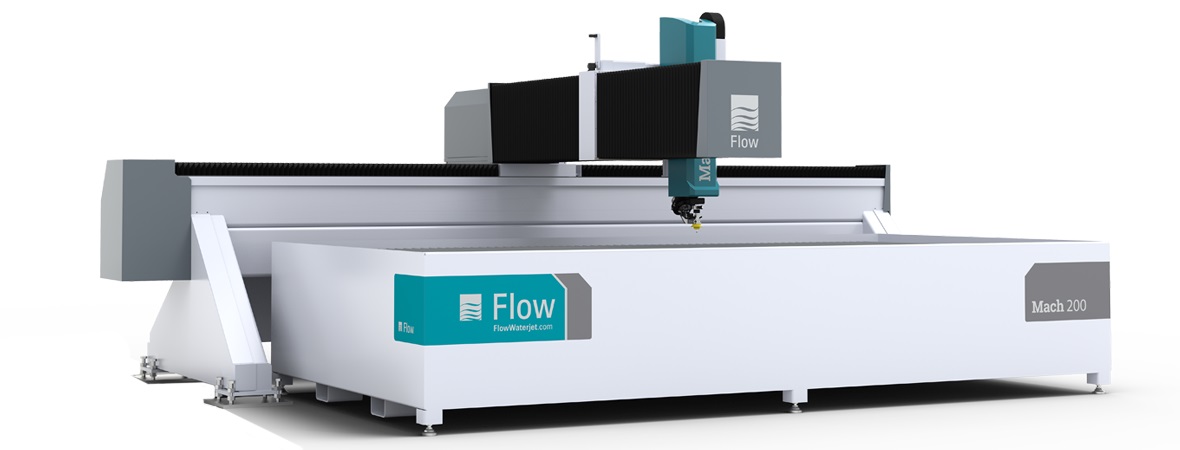 Flow Unveils New Mach 200 Waterjet at FABTECH: A revolutionary combination of value, flexibility, and performance